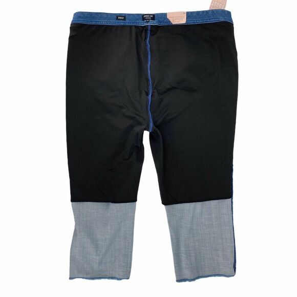 NYD Boost Skinny Crop Frayed Hem Shaping Jeans Womens Plus Size 28 - Picture 6 of 7